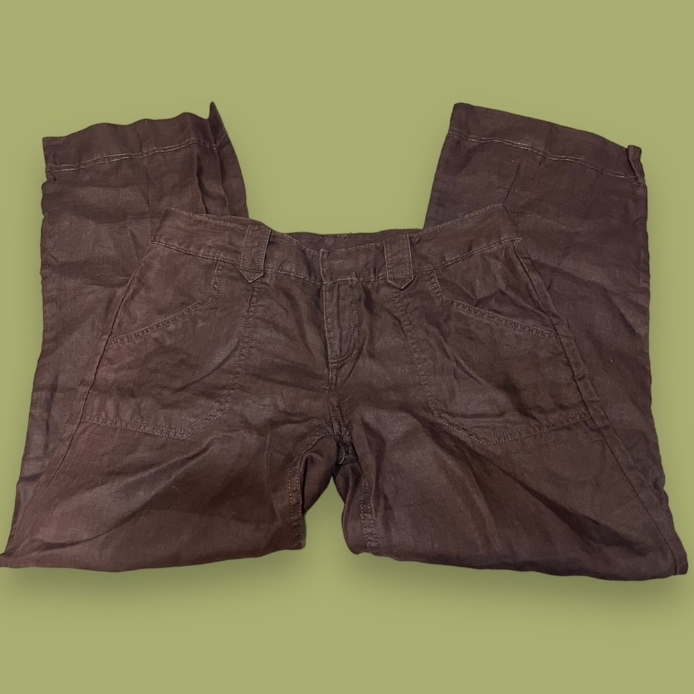 brown y2k cargo pants